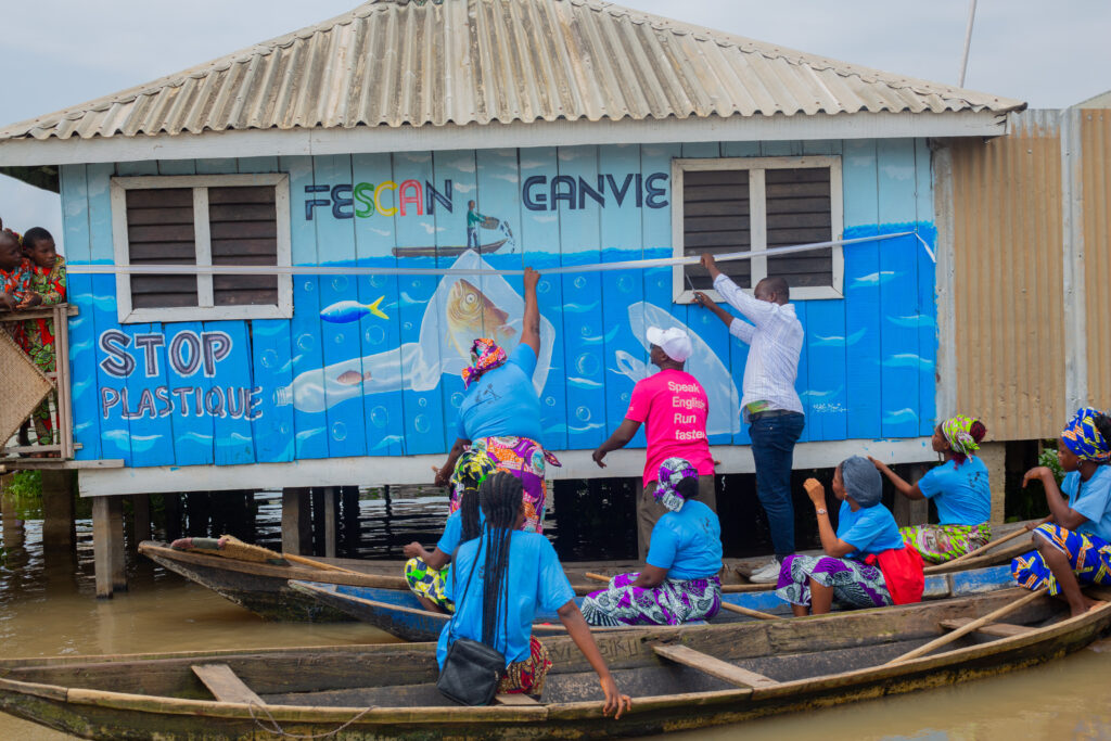 Inauguration des peintures murales : l’art au service de l’environnement max 4521